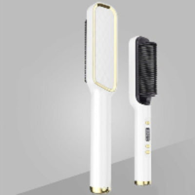 Hair Straightener Brush Electric Hot Comb Anti-scalding